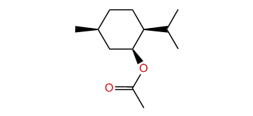 (1S,2S,5S)-5-Methyl-2-(propan-2-yl)-cyclohexyl acetate